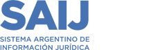 Logo de INFOJUS: Sistema Argentino de Información Jurídica